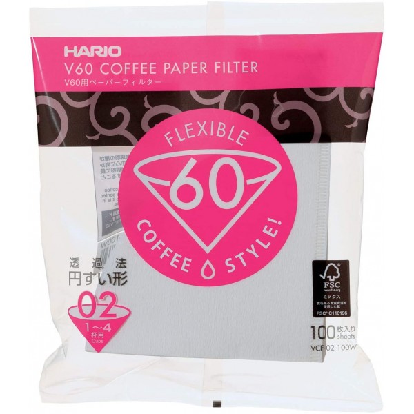 Filtros V60 02 100u.