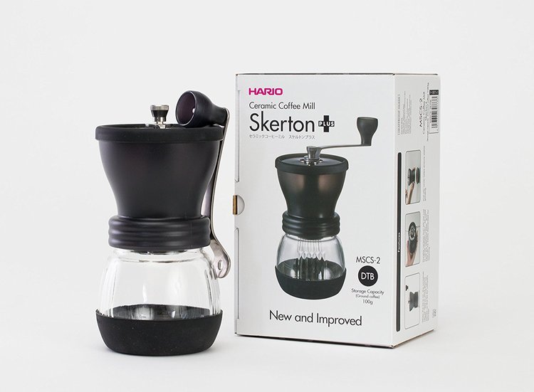 Molino manual ceramic mill skerton Plus Hario